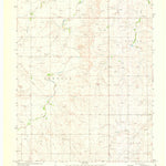 United States Geological Survey Clear Lake NW, OK (1971, 24000-Scale) digital map