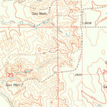 United States Geological Survey Clear Lake NW, OK (1971, 24000-Scale) digital map