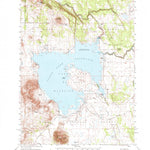 United States Geological Survey Clear Lake Reservoir, CA-OR (1951, 62500-Scale) digital map