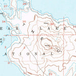 United States Geological Survey Clear Lake Reservoir, CA-OR (1951, 62500-Scale) digital map