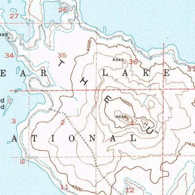 United States Geological Survey Clear Lake Reservoir, CA-OR (1951, 62500-Scale) digital map