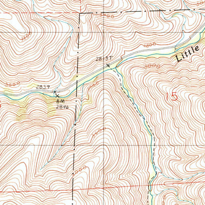 United States Geological Survey Clear Lake Ridge, OR (1990, 24000-Scale) digital map