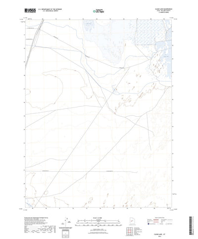 United States Geological Survey Clear Lake, UT (2023, 24000-Scale) digital map