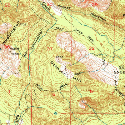 United States Geological Survey Clear Lake, WA (1956, 62500-Scale) digital map