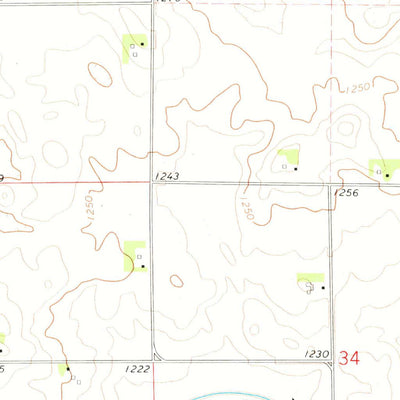 United States Geological Survey Clear Lake West, IA (1972, 24000-Scale) digital map