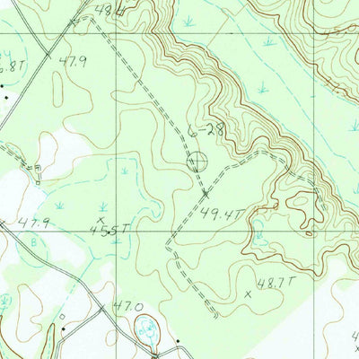 United States Geological Survey Clear Pond, SC (1982, 24000-Scale) digital map