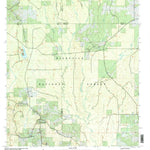 United States Geological Survey Clear Springs, MS (2000, 24000-Scale) digital map