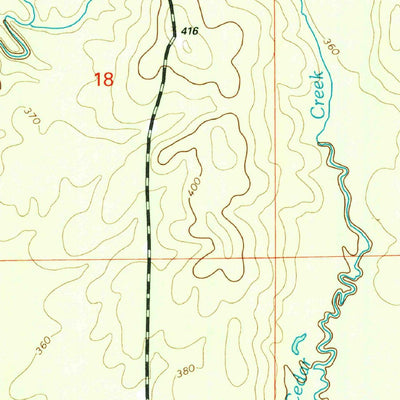 United States Geological Survey Clear Springs, MS (2000, 24000-Scale) digital map