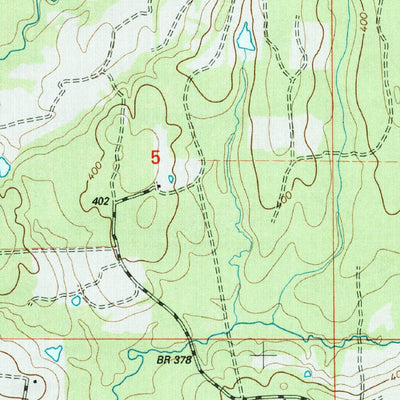 United States Geological Survey Clear Springs, MS (2000, 24000-Scale) digital map