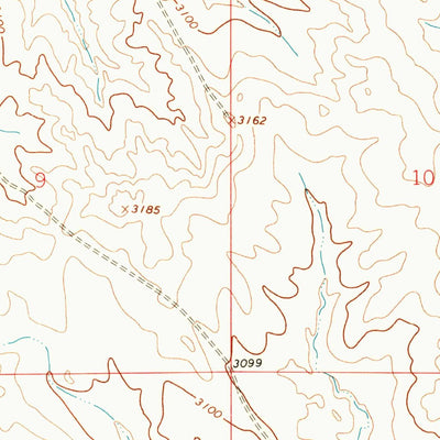 United States Geological Survey Clear Water Reservoir, MT (1965, 24000-Scale) digital map