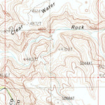 United States Geological Survey Clear Water Spring, AZ (1988, 24000-Scale) digital map