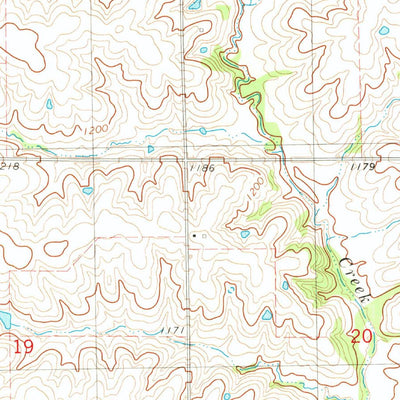 United States Geological Survey Clearfield, IA (1981, 24000-Scale) digital map