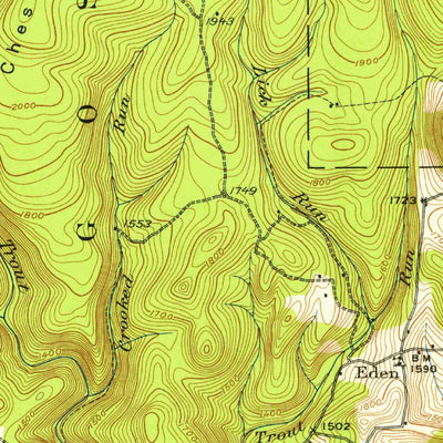 United States Geological Survey Clearfield, PA (1929, 62500-Scale) digital map