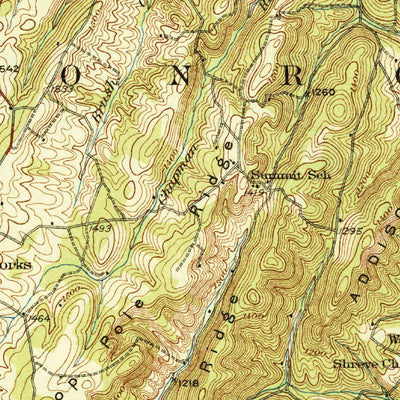 United States Geological Survey Clearfield, PA (1931, 62500-Scale) digital map