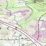 United States Geological Survey Clearfield, PA (1959, 24000-Scale) digital map