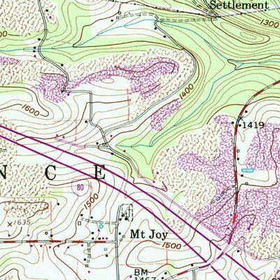 United States Geological Survey Clearfield, PA (1959, 24000-Scale) digital map