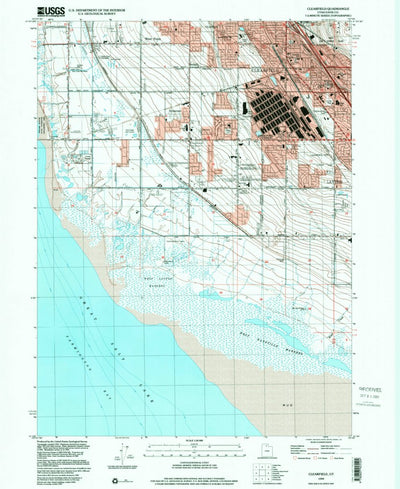 United States Geological Survey Clearfield, UT (1999, 24000-Scale) digital map