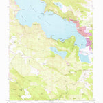 United States Geological Survey Clearlake Highlands, CA (1958, 24000-Scale) digital map