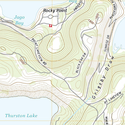 United States Geological Survey Clearlake Highlands, CA (2021, 24000-Scale) digital map