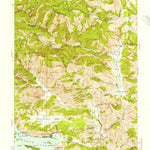 United States Geological Survey Clearlake Oaks, CA (1942, 62500-Scale) digital map