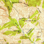 United States Geological Survey Clearlake Oaks, CA (1942, 62500-Scale) digital map