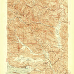 United States Geological Survey Clearlake Oaks, CA (1944, 62500-Scale) digital map