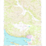 United States Geological Survey Clearlake Oaks, CA (1958, 24000-Scale) digital map
