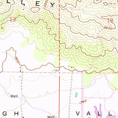 United States Geological Survey Clearlake Oaks, CA (1958, 24000-Scale) digital map
