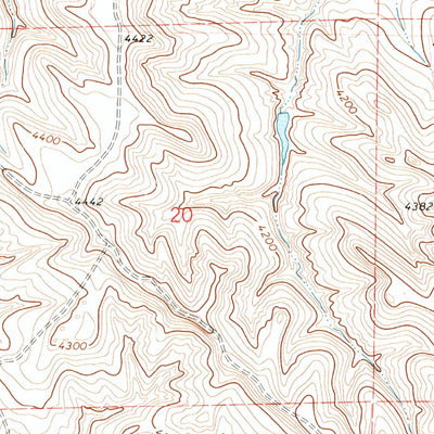 United States Geological Survey Clearmont, WY (1971, 24000-Scale) digital map