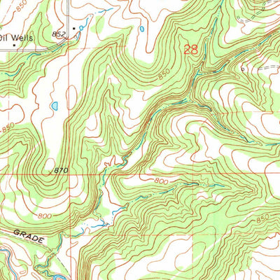 United States Geological Survey Clearview, OK (1967, 24000-Scale) digital map