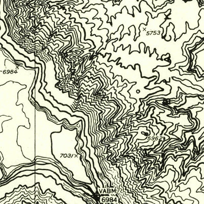 United States Geological Survey Clearwater Canyon, UT (1953, 24000-Scale) digital map