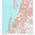 United States Geological Survey Clearwater, FL (1974, 24000-Scale) digital map