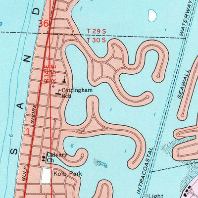 United States Geological Survey Clearwater, FL (1974, 24000-Scale) digital map