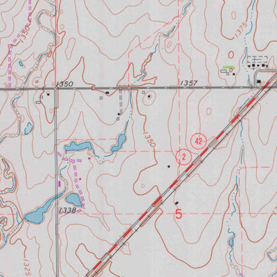 United States Geological Survey Clearwater, KS (1965, 24000-Scale) digital map