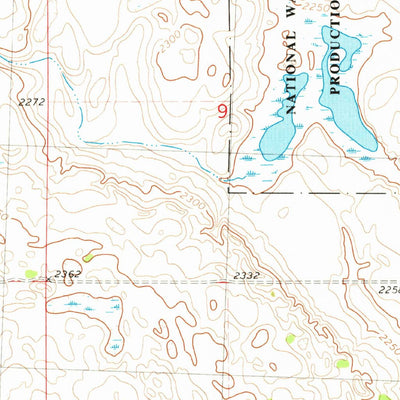 United States Geological Survey Clearwater Lake, ND (1981, 24000-Scale) digital map