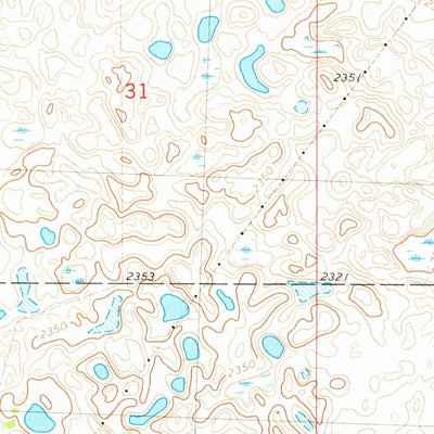 United States Geological Survey Clearwater Lake, ND (1981, 24000-Scale) digital map