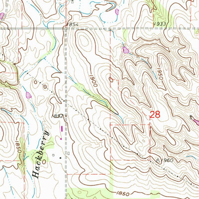 United States Geological Survey Clearwater, NE (1963, 24000-Scale) digital map