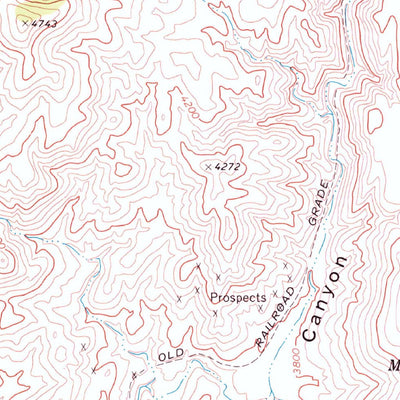 United States Geological Survey Cleator, AZ (1974, 24000-Scale) digital map