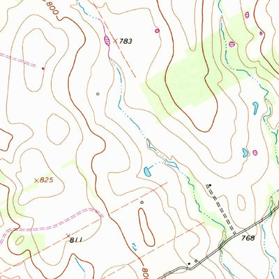 United States Geological Survey Cleburne East, TX (1960, 24000-Scale) digital map