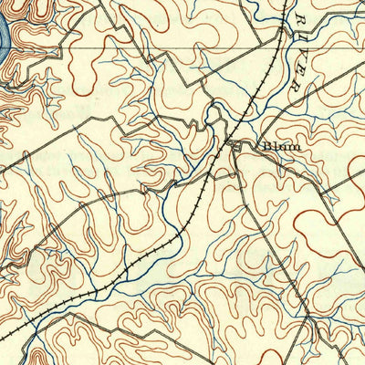 United States Geological Survey Cleburne, TX (1894, 125000-Scale) digital map
