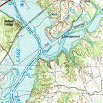 United States Geological Survey Cleburne, TX (1985, 100000-Scale) digital map