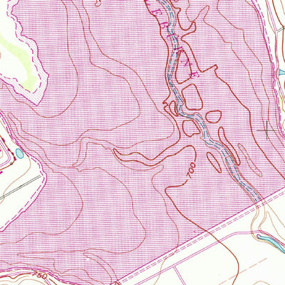 United States Geological Survey Cleburne West, TX (1961, 24000-Scale) digital map