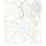 United States Geological Survey Cleburne West, TX (2019, 24000-Scale) digital map
