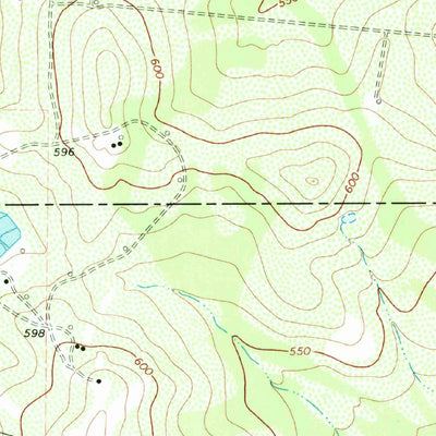 United States Geological Survey Clegg SW, TX (1969, 24000-Scale) digital map