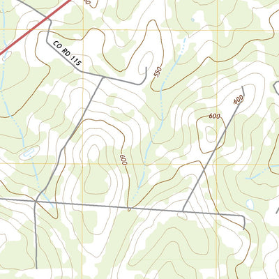 United States Geological Survey Clegg SW, TX (2022, 24000-Scale) digital map