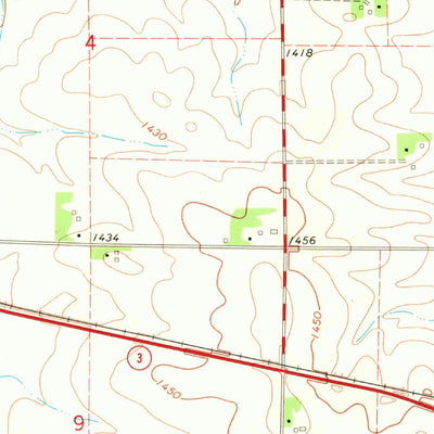 United States Geological Survey Cleghorn, IA (1969, 24000-Scale) digital map