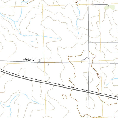 United States Geological Survey Cleghorn, IA (2022, 24000-Scale) digital map