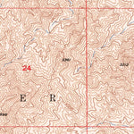 United States Geological Survey Cleghorn Lakes, CA (1955, 24000-Scale) digital map