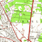 United States Geological Survey Clementon, NJ (1953, 24000-Scale) digital map