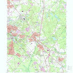United States Geological Survey Clementon, NJ (1967, 24000-Scale) digital map